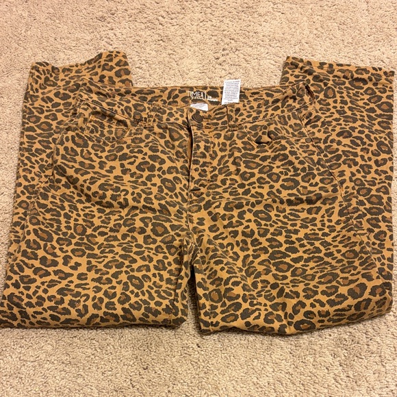 Time and Tru Pants - Time and Tru Men's Animal Print Chinos